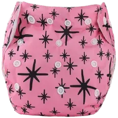 Washable Cloth Diaper Pant For Baby 2pcs Pad Attach - 0-24 Month 1 Pcs (Any Print) - Rokomari